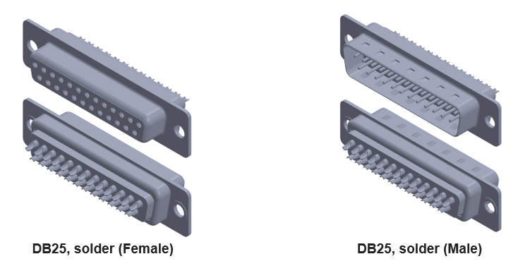 DB Connector PIN D Sub EDAC Interconnect Solutions EDAC