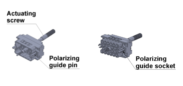 rectangular connector hardware options