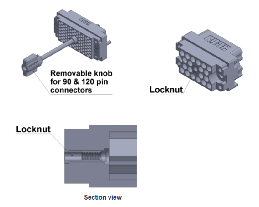 rectangular connector hardware options 2